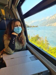 Train ride from Zurich to Sargans