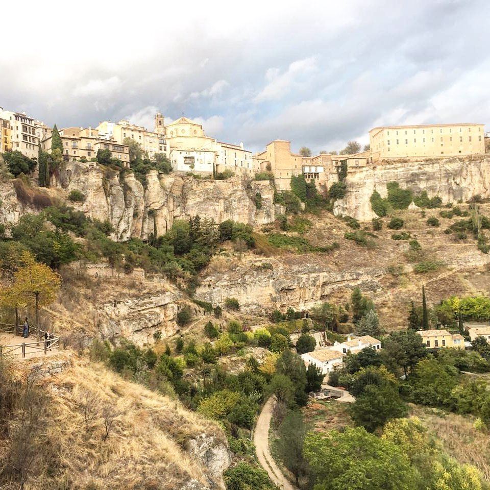 Panoramic view of Cuenca - a great option for day trips from Madrid 