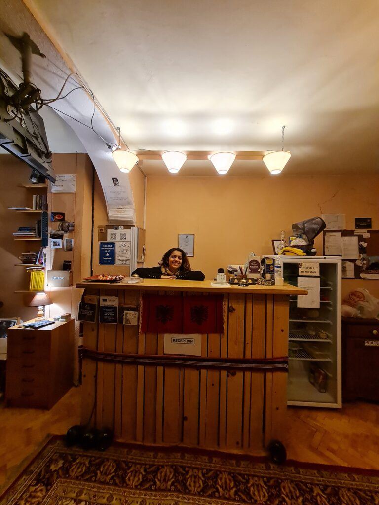 Friendly hostel staff